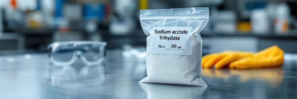 Acetato de sodio trihidratado